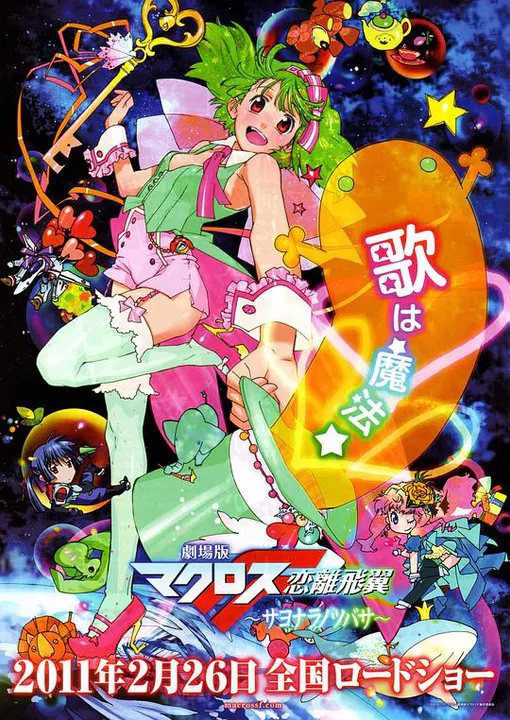 【动漫电影】剧场版 超时空要塞F：恋离飞翼